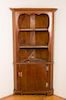 Antique Southern Yellow Pine Corner Cabinet