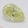 2.20 ct, Natural Fancy Yellow Even Color, IF, Pear cut Diamond (GIA Graded), Appraised Value: $70,300 