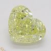 2.01 ct, Natural Fancy Yellow Even Color, VS2, Heart cut Diamond (GIA Graded), Appraised Value: $48,700 