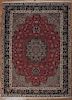 Persian Tabriz Silk & Wool 8'1" x 11'1" Rug