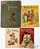 Four Louis Wain illustrated books