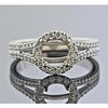 Bouvier 14k Gold Diamond Engagement Ring Setting