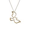 Tiffany &amp; Co Paloma Picasso 18k Gold Bird Pendant Necklace
