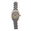 Rolex Oyster Date 18k Gold Steel Lady&#39;s Watch 6916
