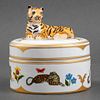 Lynn Chase "Cats" Limoges Porcelain Candy Jar
