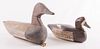 Handpainted Duck Decoys, Two (2)