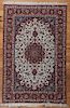 Persian Isfahan Silk & Wool 5'1" x 7'10" Rug