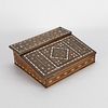 Syrian Mother of Pearl Inlaid Writing Box