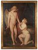 Large Oil Painting on Canvas Cupid and Psyche