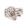 14k Art Deco Diamond Ring