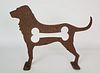 Dale Rogers, "Tabletop American Dog", Figural Steel Labrador Sculpture