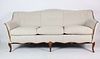 Creme Upholstered French Provincial Sofa