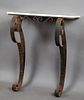 French Louis XVI Style Carved Mahogany Ormolu Mounted Dining Table, 20th c