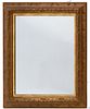 17th century Italian style Mirror 17th century Italian style carved and gold painted wood frame 
Approx overall size 32" x 27"