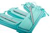Tiffany & Co sterling silver pen lot Lot of four genuine Tiffany & Co sterling silver pens new in original pouch and boxes. Inscribed "You are preciou