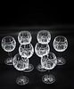 Waterford crystal water goblets lot of 8 Waterford crystal water goblets lot of 8, Lismore pattern. Approx 7 1/4" h x 3 1/2" dia