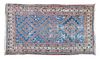 Hand Knotted Wool Persian Oriental Scatter Rug