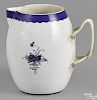 Chinese export porcelain armorial cider pitcher, ca. 1800, 8 1/2'' h.