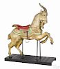 Carved and painted carousel goat, ca. 1900, attributed to Gustav Dentzel
