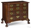 Frank Auspitz, York, Pennsylvania Chippendale style mahogany chest of drawers, 31 1/2'' h.