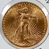 $20 WALKING LIBERTY/FLYING EAGLE 1910-D GOLD-COIN