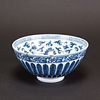 A BLUE AND WHITE BOWL, XUANDE PERIOD, MING DYNASTY 