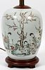 CHINESE PORCELAIN TABLE LAMP