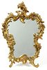FRENCH D'ORE BRONZE EASEL MIRROR