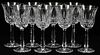 WATERFORD 'BALLYSHANNON' CRYSTAL WATER GOBLETS