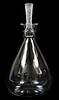 LALIQUE 'PHALSBOURG' CLEAR CRYSTAL WINE DECANTER