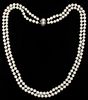 PEARL & STERLING SILVER NECKLACE