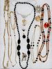 GIVENCHY TRIFARI & OTHERS COSTUME JEWELRY 13 PIECES
