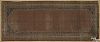 Bidjar long rug, ca. 1930, 13'3'' x 5'8''.