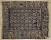 Shirvan carpet, ca. 1900, 4'7'' x 3'11''.