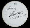 RINGO STARR SIGNED DRUMHEAD
