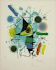 MIRO, Joan. Color Lithograph "Miró Lithographs I"