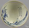 Japanese famille verte porcelain bowl, late 19th
