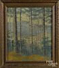Frances Dodge (American 1878-1969), oil on canvas, titled Tryon Mountain North Carolina, signed