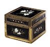 * A Pietra Dura Inset Table Casket Width 8 inches.