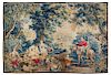 A Flemish Wool Tapestry 8 feet 7 inches x 12 feet 5 inches.