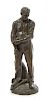 A French Bronze Figure Height 11 1/2 inches.