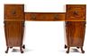 A Regency Egyptian Revival Mahogany Sideboard Height 44 1/2 x width 74 3/4 x depth 23 1/4 inches.