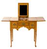 * An American Maple Dressing Table Height 29 x width 28 x depth 16 7/8 inches.