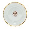 * A Chinese Export American Market Porcelain Plate Diameter 7 3/4 inches.