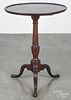 Federal mahogany tilt-top candlestand, early 19th c., 29'' h., 22'' w.
