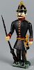 Rodney Boyer, York, Pennsylvania carved and painted soldier, 11'' h.