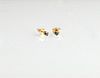 Pair of 10K Yellow Gold Pierced Stud Earrings, eac