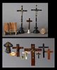 Large Group of French Religious Items, 20th c., co
