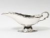 STERLING SILVER SAUCE BOAT