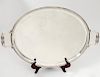 REGENCY STYLE CHRISTOFLE SILVER PLATED SERVING TRAY